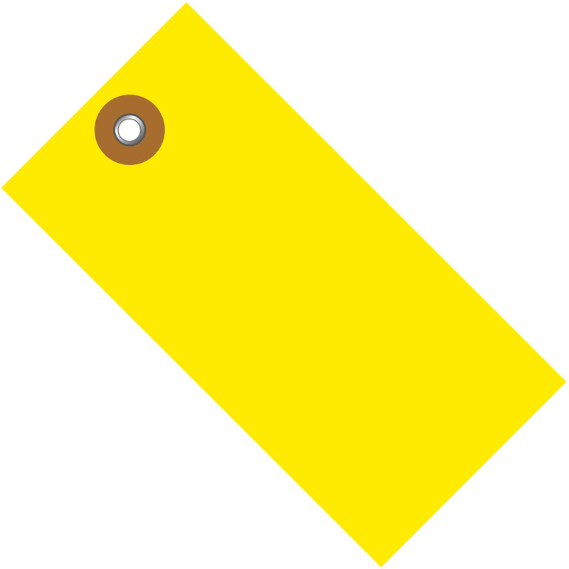 3 1/4 x 1 5/8" Yellow Tyvek® Shipping Tag (G14021B) Case Of 100