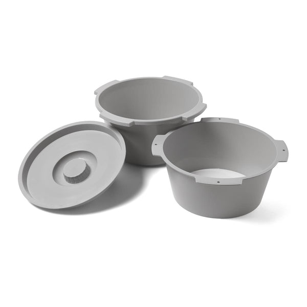 Replacement Commode Pail with Lid, 1/KT (G222-0903) 1 Kit