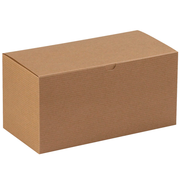 12 x 6 x 6" Kraft Gift Boxes (GB126K) Case Of 50
