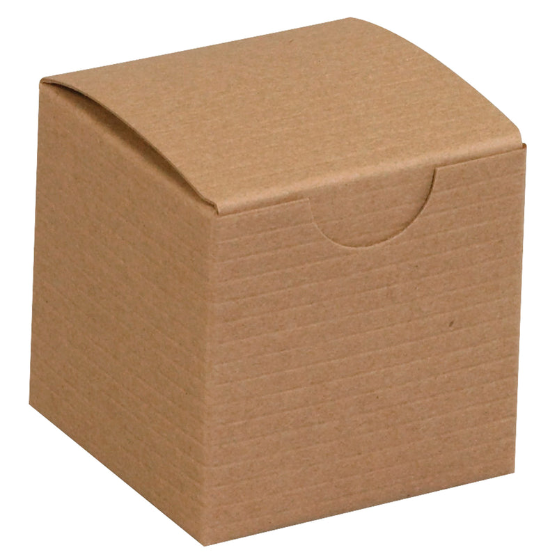 2 x 2 x 2" Kraft Gift Boxes, Case Of 200 Case Of 200