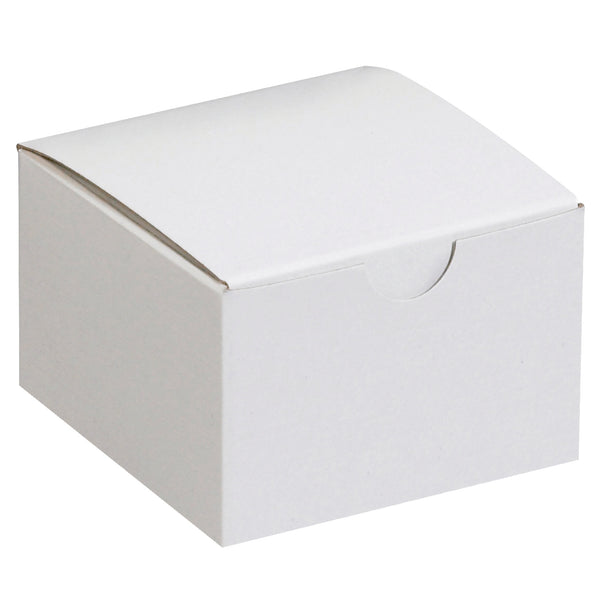 3 x 3 x 2" White Gift Boxes, Case Of 100 Case Of 100