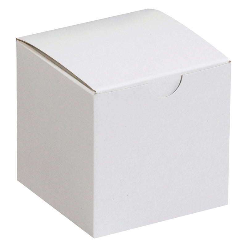 3 x 3 x 3" White Gift Boxes, Case Of 100 Case Of 100