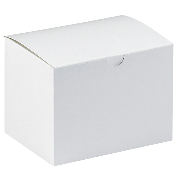 6 x 4 1/2 x 4 1/2" White Gift Boxes, Case Of 100 Case Of 100