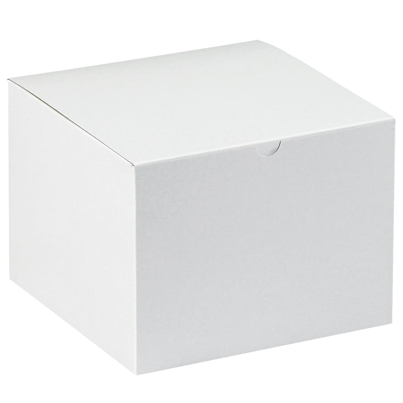 8 x 8 x 6" White Gift Boxes (GB886) Case Of 50