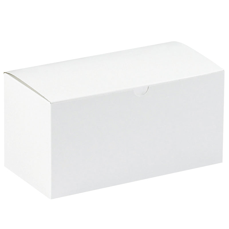 9 x 4 1/2 x 4 1/2" White Gift Boxes (GB944) Case Of 100