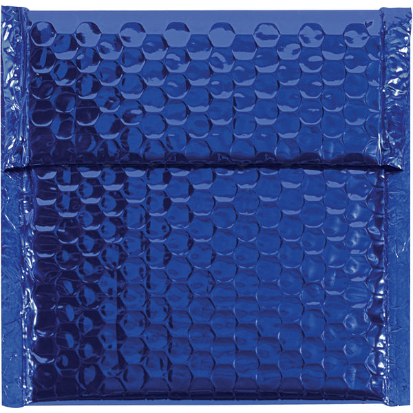 7 x 6 3/4" Blue Glamour Bubble Mailers, Case Of 72 Case Of 72