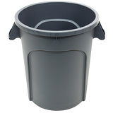 Impact® Gator® Trash Container, 20 Gallon, 6/Case, Gray (IMPGC200103CT) Case of 6
