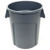 Impact® Gator® Trash Container, 32 Gallon, 5/Case, Gray (IMPGC320103) Case of 5