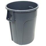 Impact® Gator® Trash Container, 32 Gallon, 5/Case, Gray (IMPGC320103) Case of 5