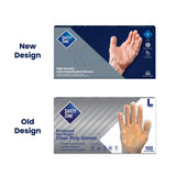 Safety Zone® Polyethylene Gloves, Clear, Med, Case of 1000 (SZNGDCP-MD) Case of 1000