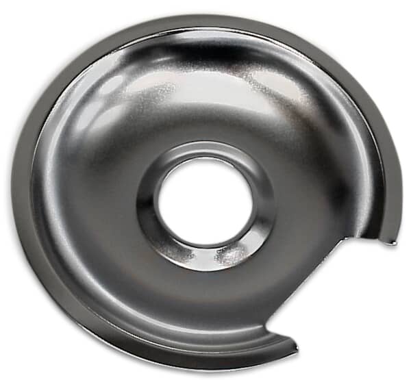 GE Appliance Wb32X10013 8 Inch Chrome Burner Pan - Ele (GEWB32X10013) Each