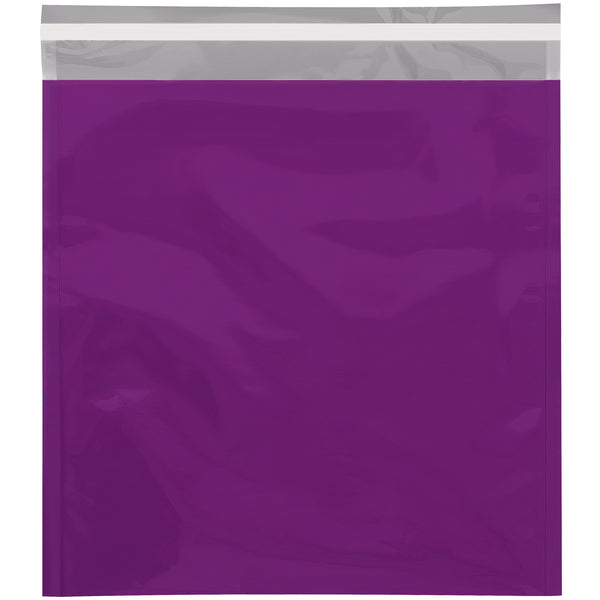 10 3/4 x 13" Purple Metallic Glamour Mailers, Case Of 250 Case Of 250