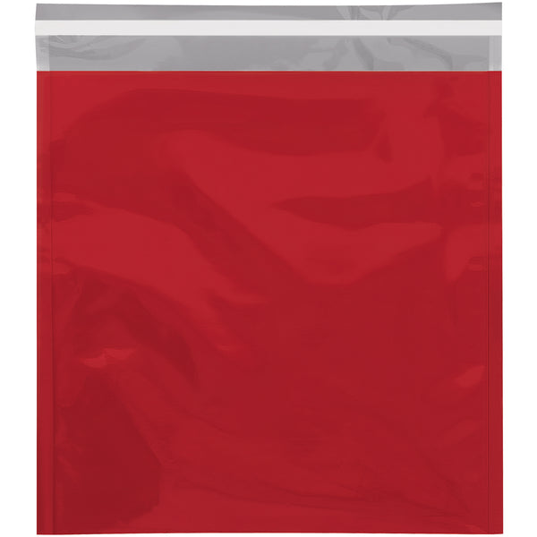 10 3/4 x 13" Red Metallic Glamour Mailers, Case Of 250 Case Of 250