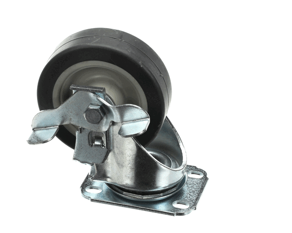 Giles 40700 Caster, 5-In, Swivel, W/Brake, Plate Mou (GIL40700) Each