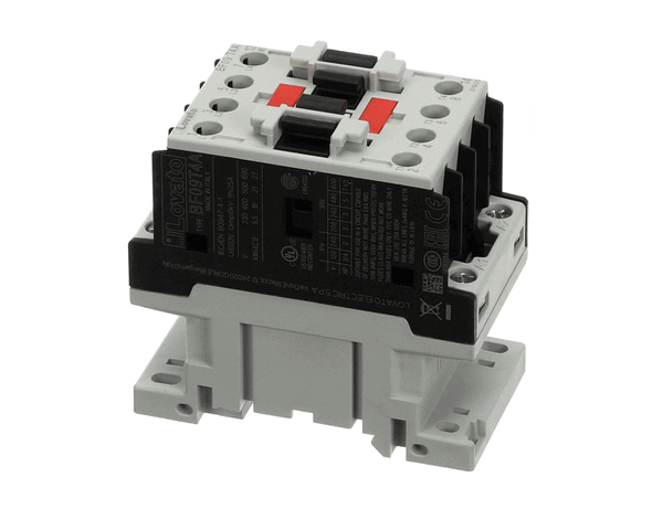 Giorik 6046038 Contactor, 25A, Lovato, 4 Pole, Electric (GIOR6046038) Each