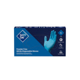 Safety Zone® Nitrile Powder Free 3 mil Industrial Grade Gloves, Blue, Lrg, Case of 1000 (SZNGL-N103FL) Case of 1000