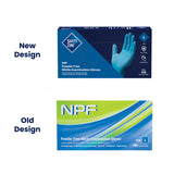 Safety Zone® Nitrile Powder Free 5.5 mil Exam Gloves, Blue, 2XL, Case of 1000 (SZNGL-N106FXX) Case of 1000