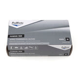 Safety Zone® Nitrile Powder Free 7 mil Exam Gloves, Black, Med, Box of 100 (SZNGL-N107FM) Box of 100