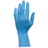 Safety Zone® Nitrile Powder Free 8 mil 12" Exam Gloves, Blue, 2XL, Box of 50 (SZNGL-N108EPF-2XL) Box of 50