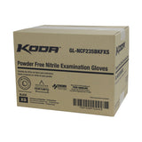 Art Noir® Nitrile Powder Free 5.5 mil Exam Gloves, Black, XS, Box of 100 (HOSGL-NCF235BKFXS) Box of 100