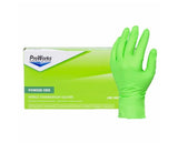 Safety Zone® Nitrile Powder Free 7 mil Exam Gloves, Lime Green, 2XL, Box of 100 (SZNGL-NG107FXX) Box of 100