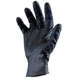 Safety Zone® Nitrile Powder Free 6 mil Gloves, Black, 2XL, Box of 100 (SZNGL-NT106BKFXX) Box of 100