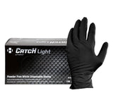 Safety Zone® Nitrile Powder Free 6 mil Gloves, Black, XL, Box of 100 (SZNGL-NT106BKFX) Box of 100