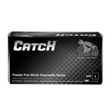 Safety Zone® Nitrile Powder Free 9 mil Pyramid Grip® Gloves, Black, Lrg, Box of 100 (SZNGL-NT107BKFL) Box of 100