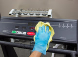 Safety Zone® Stretch Polyethylene Gloves, 2 mil, Powder-Free, 10", Blue, XL, Case of 2000 (SZNGL-SP200BX) Case of 2000