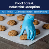 Safety Zone® Synthetic Vinyl Powder Free 4.5 mil Gloves, Blue, Lrg, Case of 1000 (SZNGL-VN104BFL) Case of 1000