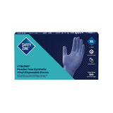 Safety Zone® Synthetic Vinyl Powder Free 4.5 mil Gloves Blue-Violet XL, Case of 1000 (SZNGL-VN104VBFX) Case of 1000