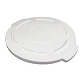 Impact® Gator® Trash Container Lid, 10 Gallon, 6/Case, White (IMPGL100201) Case of 6