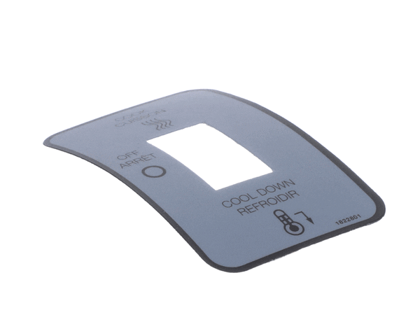 GARLAND 1822801 R/C COOK SWITCH LABEL (GL1822801) Each