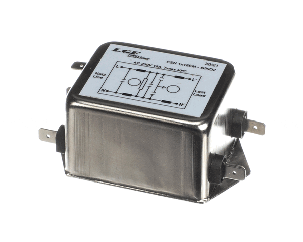GARLAND 39311801 MAINS FILER 1X18A/250VAC, 18A (GL39311801) Each