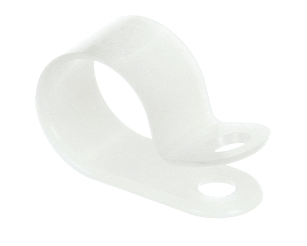 Glastender 00000001 Cable Clamp, 5/8, White Nylon (GLA00000001) Each