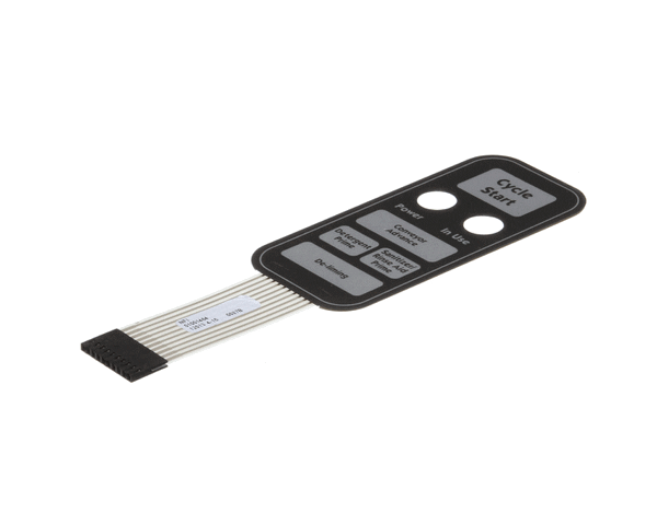 Glastender 01001464 Switch Panel, Membrane For Gw2 (GLA01001464) Each