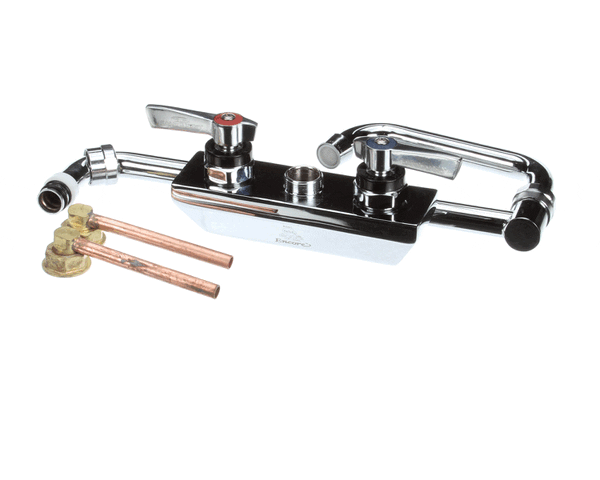 Glastender 03000465 Faucet, Backsplash Mount With 18" Double (GLA03000465) Each