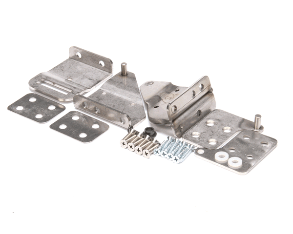 Glastender 06001376 Hinge Set And Brackets For Wood Doors, 1 (GLA06001376) Each
