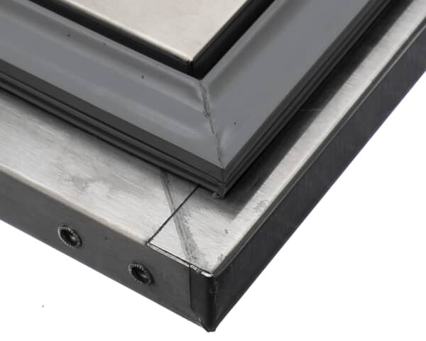 Glastender 06006263 Door, Bp, Solid, 16 Opening, Stainless (GLA06006263) Each