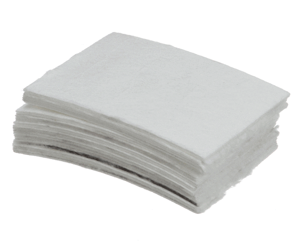 Glastender 08000128 Wicking Material, (12) 3.5 X 2.5, St24, (GLA08000128) Each