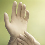 Safety Zone® Gold Latex Powder Free 6 mil Exam Gloves, White, XS, Case of 1000 (SZNGLD260) Case of 1000