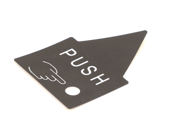 Gold Medal Products 103081 Push Decal (GLDM103081) Each