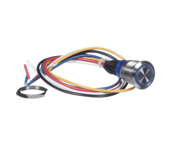 Gold Medal Products 114957 Pushbutton 24V Blue Ring 24V Blue Ring S (GLDM114957) Each