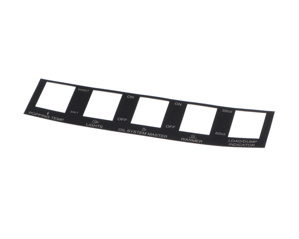 Gold Medal Products 48918-30 Rocker Switch Label (GLDM48918-30) Each