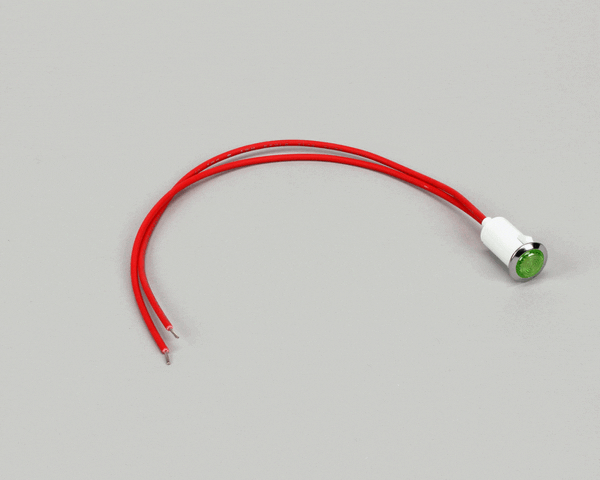 Garland G01296-3 Pilot Green 250V Neon Round (GLG01296-3) Each