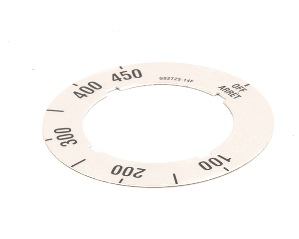 Garland G02725-14 Dial Insert (Off/100F/450F) (GLG02725-14) Each