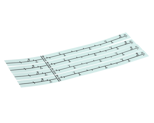 Crathco Grindmaster Cecilware 250-00289 Bubbler Line Sticker Bowls,4Pk (GM250-00289) Each