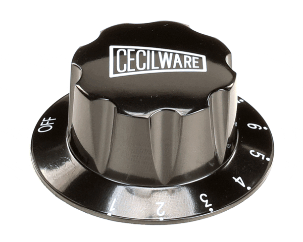 Crathco Grindmaster Cecilware 355-00070 Knob Thermostat Black Deg F (GM355-00070) Each
