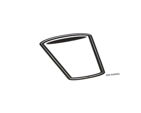 GRINDMASTER CECILWARE 62929 DECAL,CUP PLACEMENT (GM62929) Each