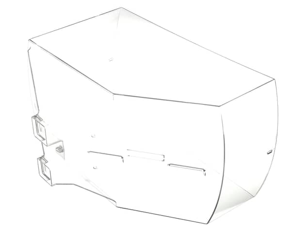 GRINDMASTER CECILWARE 71210 HOPPER, GNB DUAL BEAN (GM71210) Each